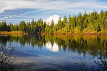 Mount Hood Reflection at Mirror Lake