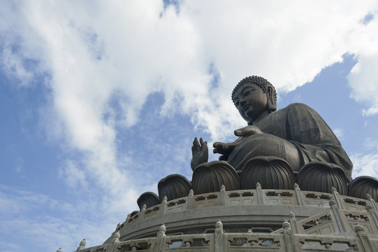 Buddha Statue in Hong Kong