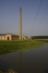 Fototapeta premium Delta del Po, provincia di Rovigo