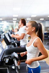 Fototapeta premium Active people