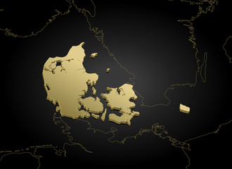 Map of Danmark