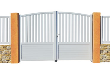 Portail en PVC