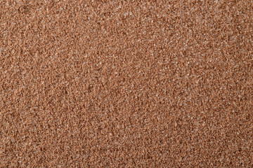 Micro photo of chocolate powder for the automaton.