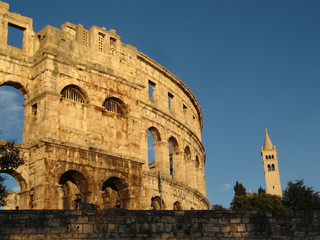 Arena in Pula (Istrien / Kroatien)