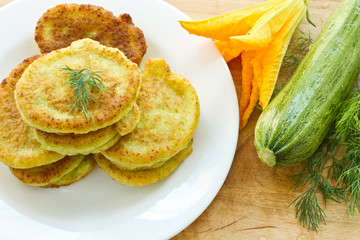 squash fritters