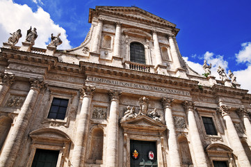 Fototapeta premium Roma, Basilica di San Giovanni Battista dei Fiorentini