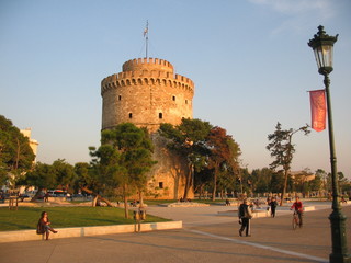 Weißer Turm in Theassaloniki