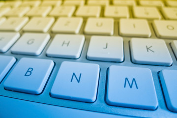 Tasten eines Computers