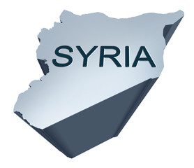 Syria Dimensional Map
