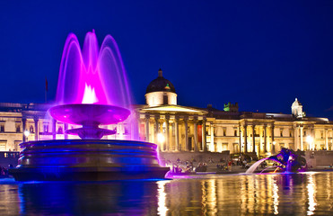 Fountain on Trafalgar Square
