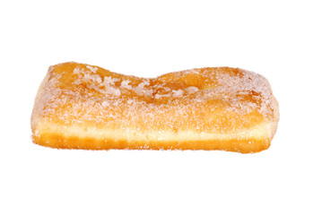 Isolated sugar donut