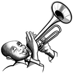 Joueur de trompette