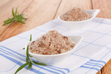 Natural salt background.
