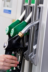 power and gas station