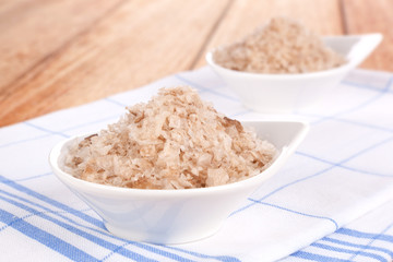 Salt background.
