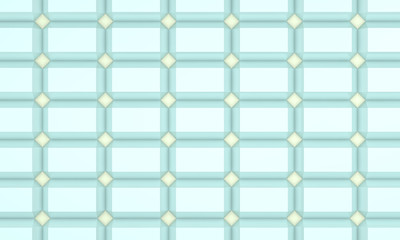 seamless cell pattern in turquoise and green