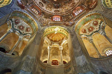 Ravenna, basilica di San Vitale - obrazy, fototapety, plakaty
