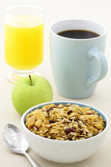 delicious fresh breakfast