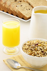 delicious fresh breakfast
