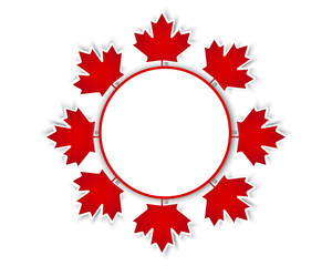 Canada Day stickers.