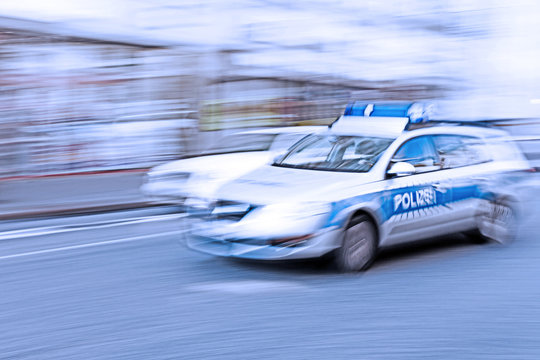 Polizei im Eisatz, Hamburg