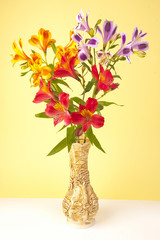 Bouquet in a vase