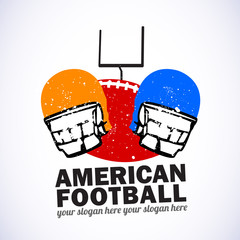 American Football Emblem