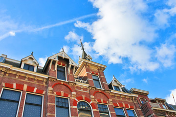 Obraz premium An old building in Gorinchem. Netherlands