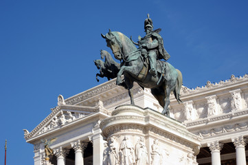 Fototapeta na wymiar Rzym Nationaldenkmal Victor Emanuel II