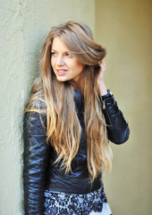 Fototapeta premium Portrait of a beautiful woman