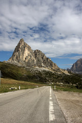 road at the mountains