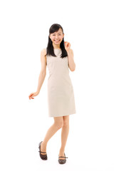 Fototapeta premium 女性全身