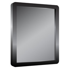 Computer tablet. Vector illustration.