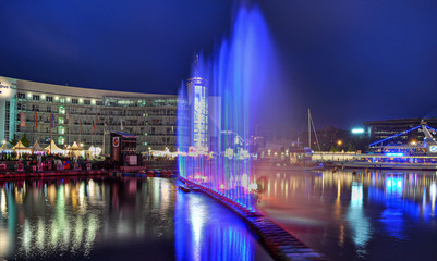 Lasershow Kieler Woche