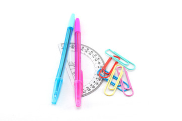 Ballpoint, clips and rapporteur