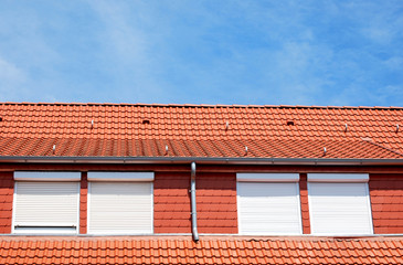 Dachgaube und Aussenjalousien