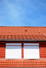 Dachgaube und Aussenjalousien