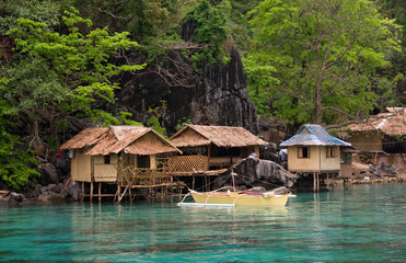 boat at philippines sea