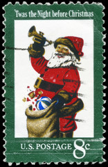 USA - CIRCA 1972 Santa Claus