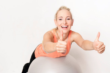 Fit mit Pezziball
