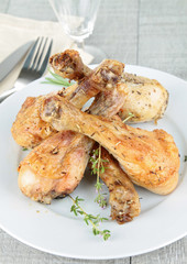 grilled drumsticks