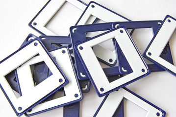 Dias / Leere Diarahmen / Analoge Restposten