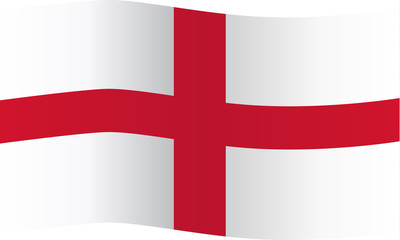 Fototapeta premium england_flagge_wehend