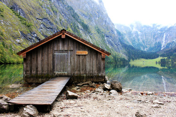 log cabin in Obersee,koenigssee, Berchtesgaden