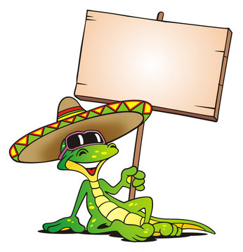 Lizard Sombrero Board