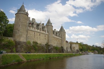 Fototapeta na wymiar Le château de Josselin