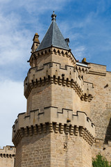 Fototapeta na wymiar Olite Castle, Navarra, Hiszpania