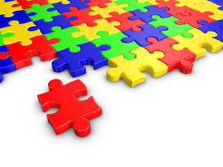 Obraz premium Jigsaw puzzle