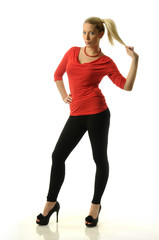 Fototapeta premium Pretty blond girl