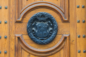 Carafa Palace. Lecce. Puglia. Italy.